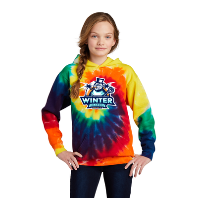 2024 WINTER CLASSIC YOUTH Tie-Dye Pullover Hooded Sweatshirt