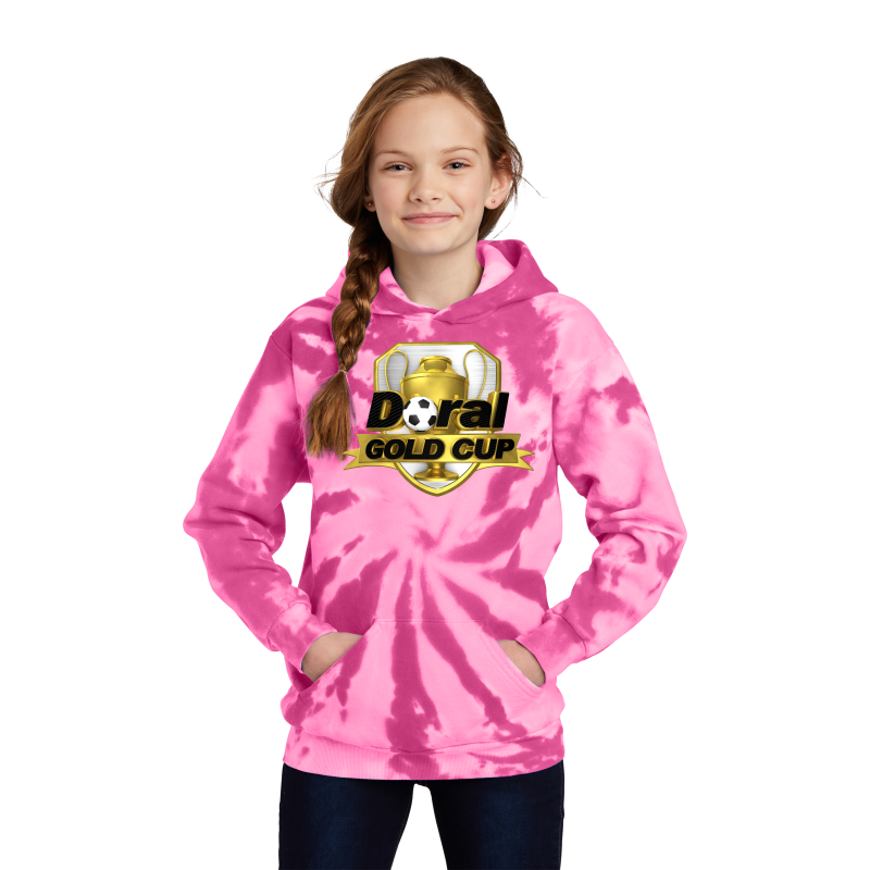 Doral Cup Youth Tie-Dye Pullover Hooded Sweatshirt