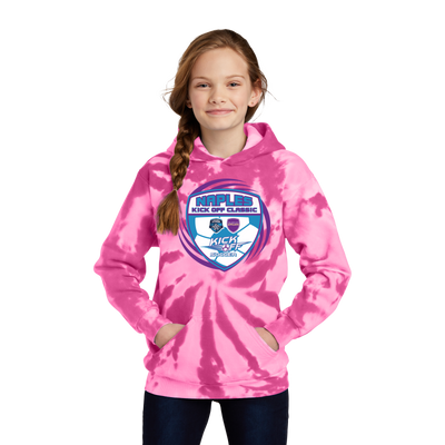 2023 KICK-OFF SOCCER TOURNAMENT Youth Tie-Dye Pullover Hooded Sweatshirt