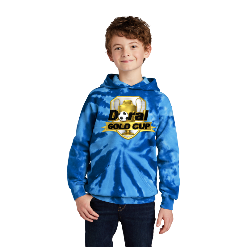 Doral Cup Youth Tie-Dye Pullover Hooded Sweatshirt